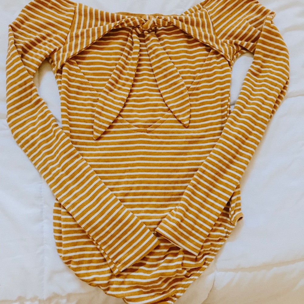 Off the shoulder bodysuit